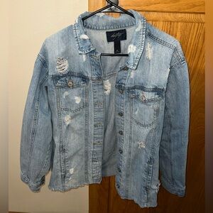 Daytrip Distressed Jean Jacket